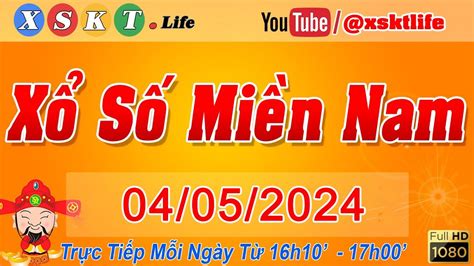 TRỰC TIẾP XỔ SỐ Miền Nam 05/04/2024 .